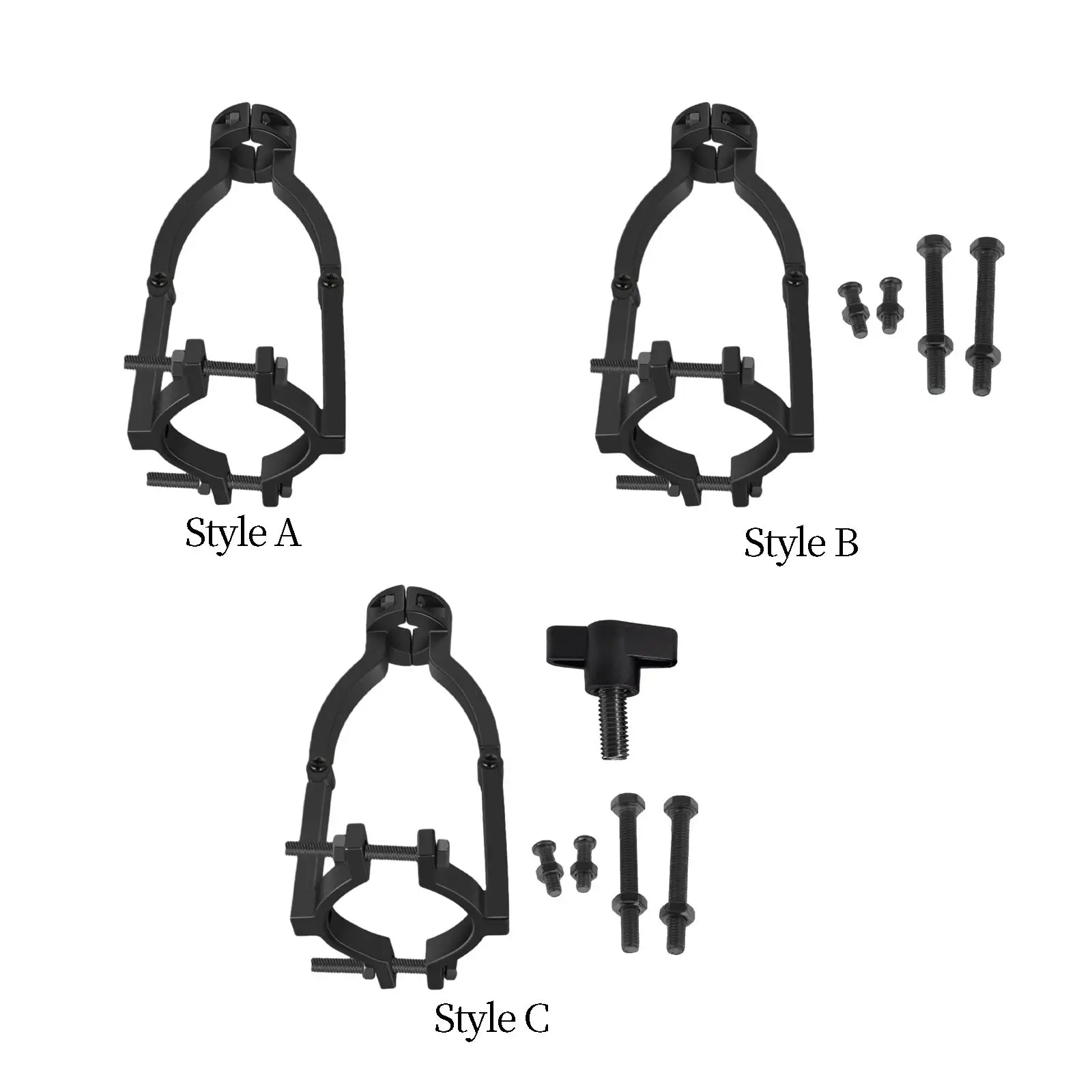 

Square Hole Adapter Black Clamp Diameter between 38mm to 55mm Accessories Stainless Steel for Bench Drill Or Hand Drill