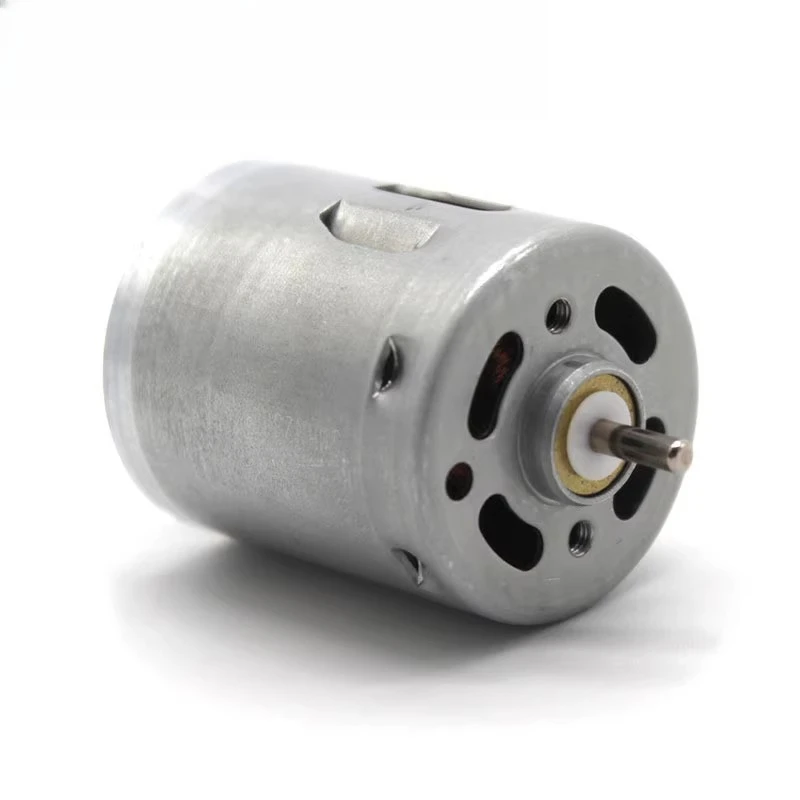 DC Motor 360 390 with Single Double Threaded Shaft for DIY Electric Toys, Science Models, Crafts Assembly Electronic Parts