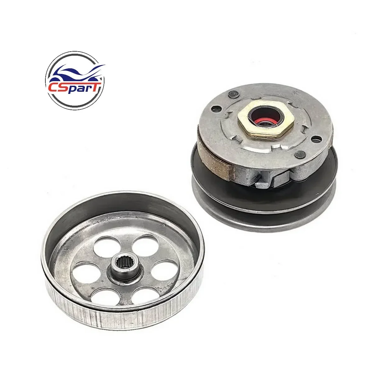 112MM 16T JOG Clutch Assembly for Yamaha 50CC 1E40QMB Minarelli  Baotian Znen Jinlang LongJia Jonway Kazuma Scooter Buggy Parts