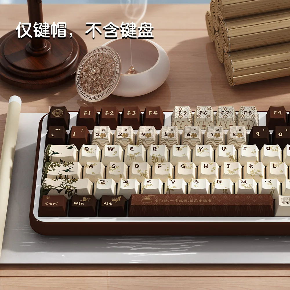 

Dark fragrance theme keycap original highly cute girl creative keyboard cap