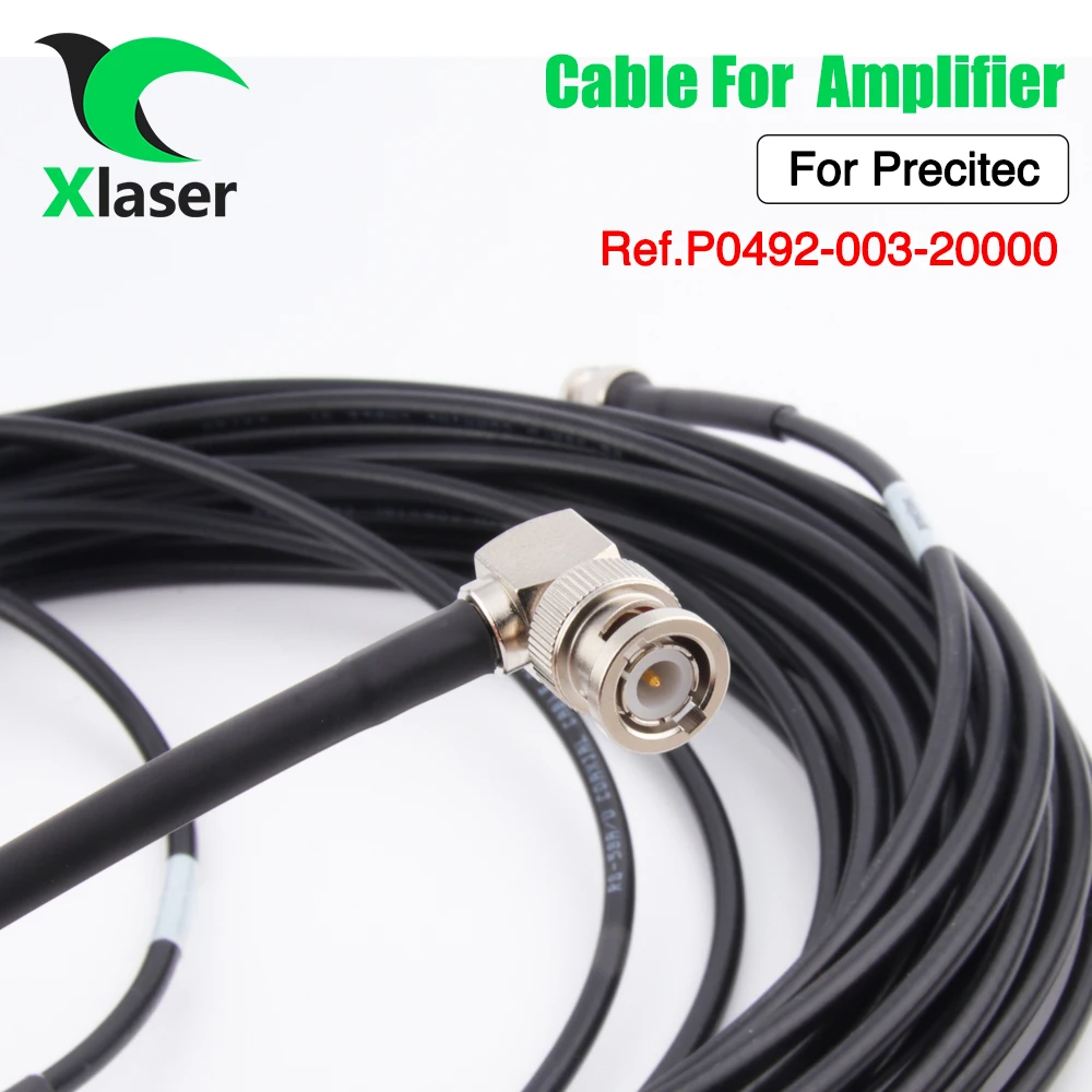 XLaser 20 Meters Optical RF Cable P0492-003-20000 Fiber Laser Cutting Head Four Core Amplifier Cable for Precitec Laser Head