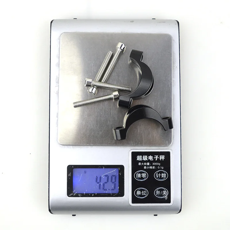 TT Aerobar Riser Spacer aus Aluminiumlegierung für 31,8 mm Lenker – Triathlon-Rennrad-Erweiterungsset (modular, 10 mm/20 mm stapelbar) – Detail 9