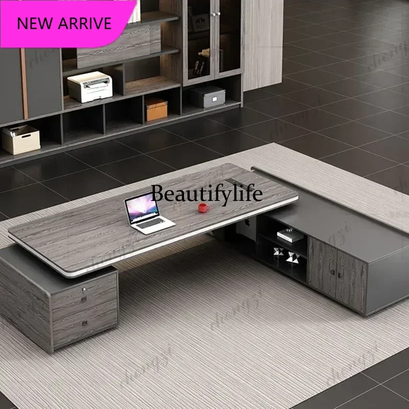 A68Minimalist Office Desk Minimalist Computer Office Desk Professional Work Minimalist Creative Reception Ufficio Trendy Furnitu