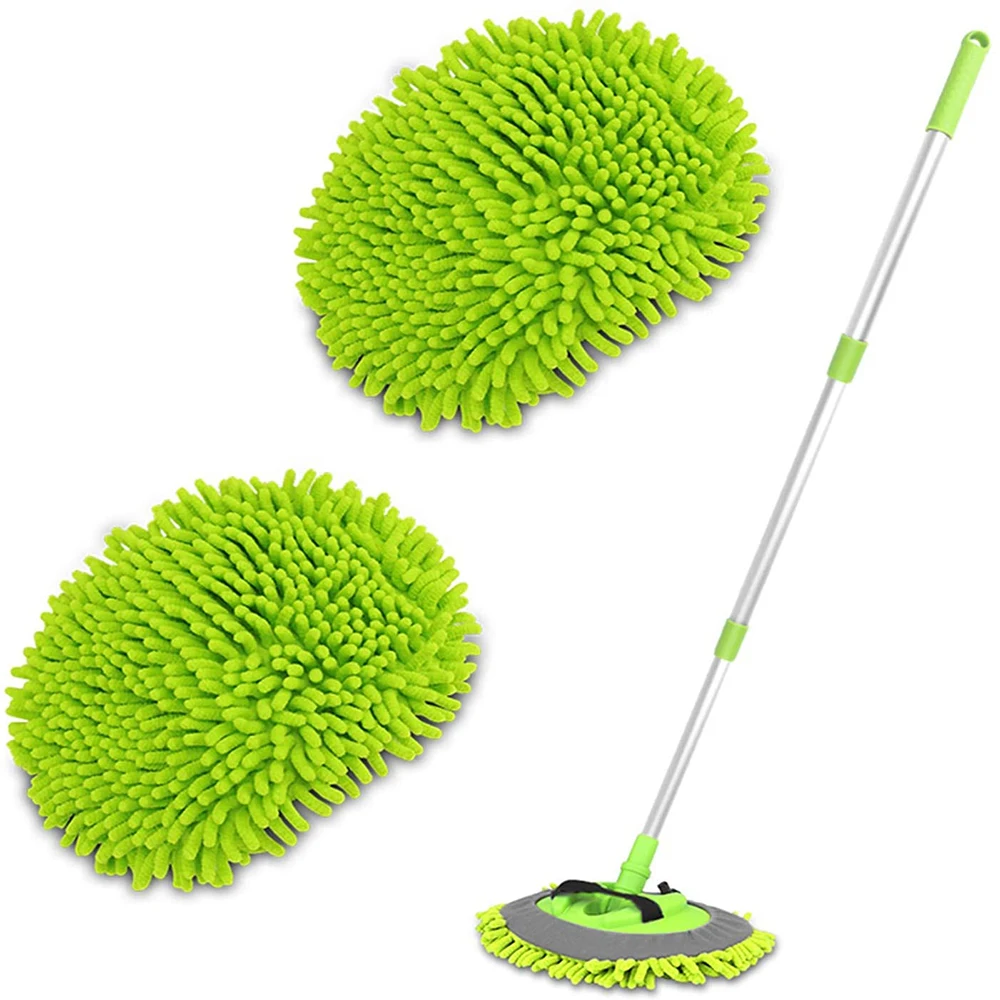 Microfiber Car Wash Brush Mop Mitt with 45\