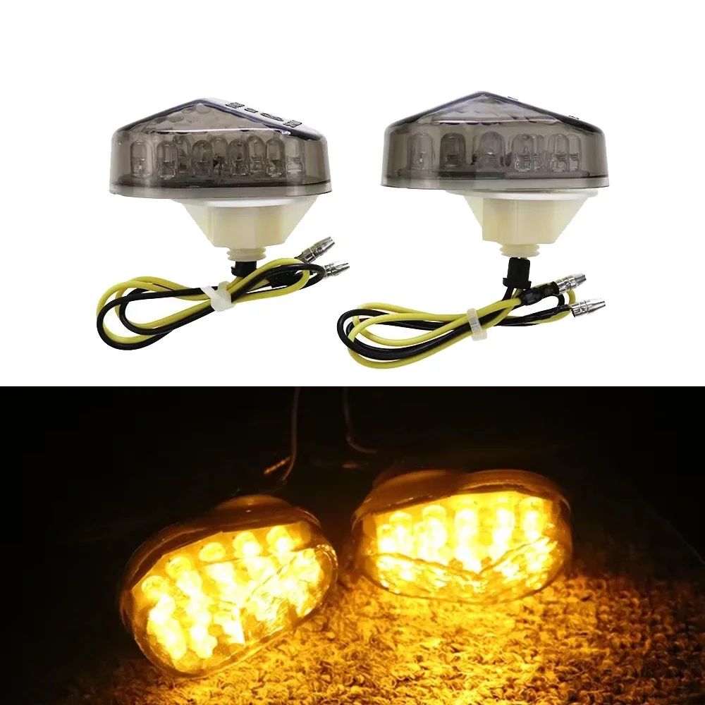 

Flush Mount LED Turn Signal Indicator Light Fit For Kawasaki Ninja ZX6R 1998-2004, ZX636 2003-2004, ZZR600 2005 2006 2007 2008