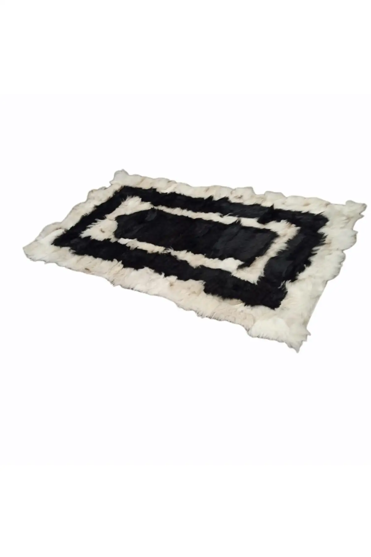 DOLBOVI black natural Toskana skin Seccade 80X120 Cm Meditation Rug