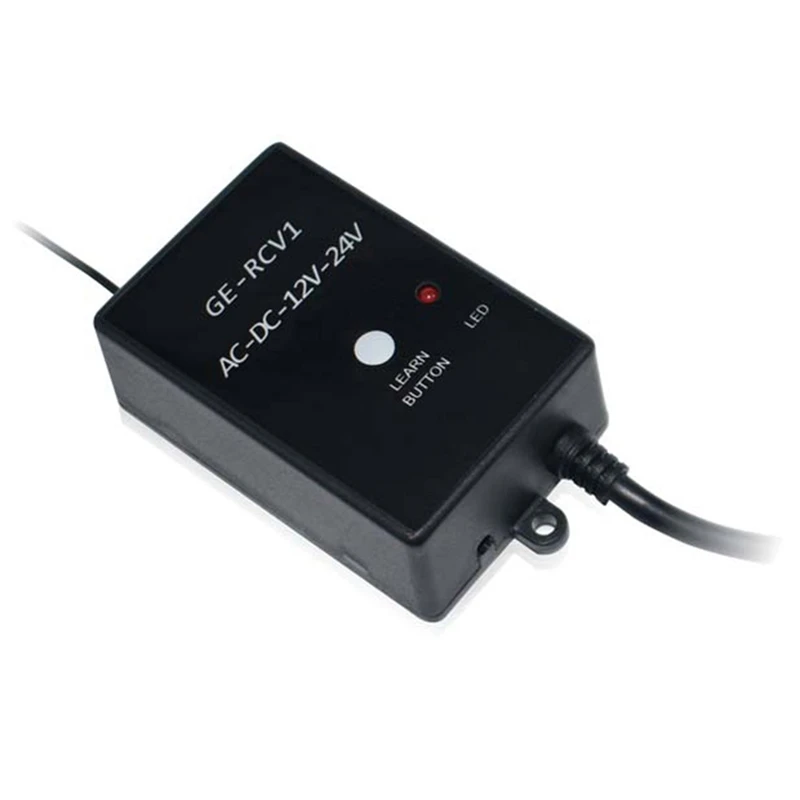 GE-RCV1 Receiver 433.92Mhz DC/AC 12V/24V For Gate Garage Door Remote Rolling Code And Fixed Code External Receivers