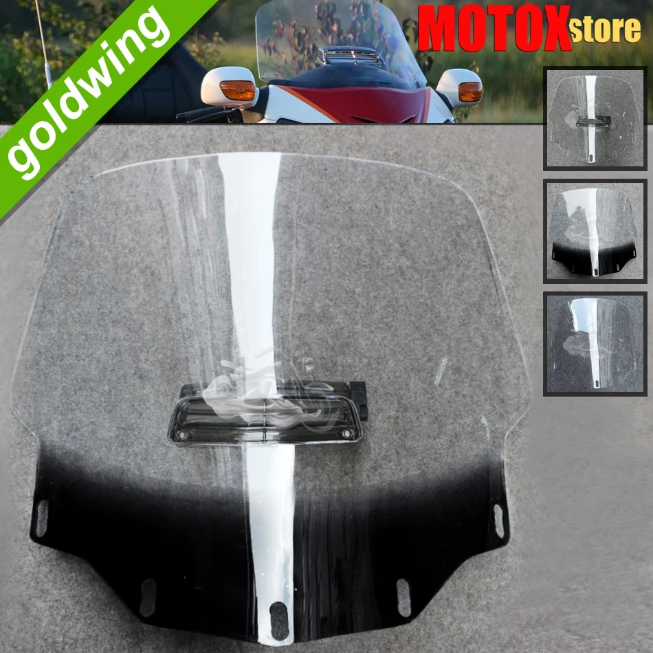 Ajuste para HONDA Goldwing GL1500 GL 1500 Gold wing parabrisas de motocicleta parabrisas de alta transmitancia de luz