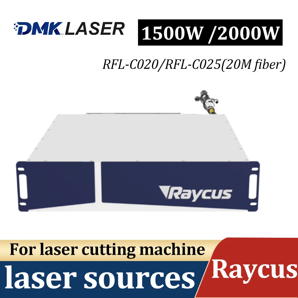 Источники волоконного лазера Raycus 1500 Вт 2000 Вт RFL-C020/RFL-C025 CE Версия для станка для волоконной лазерной резки