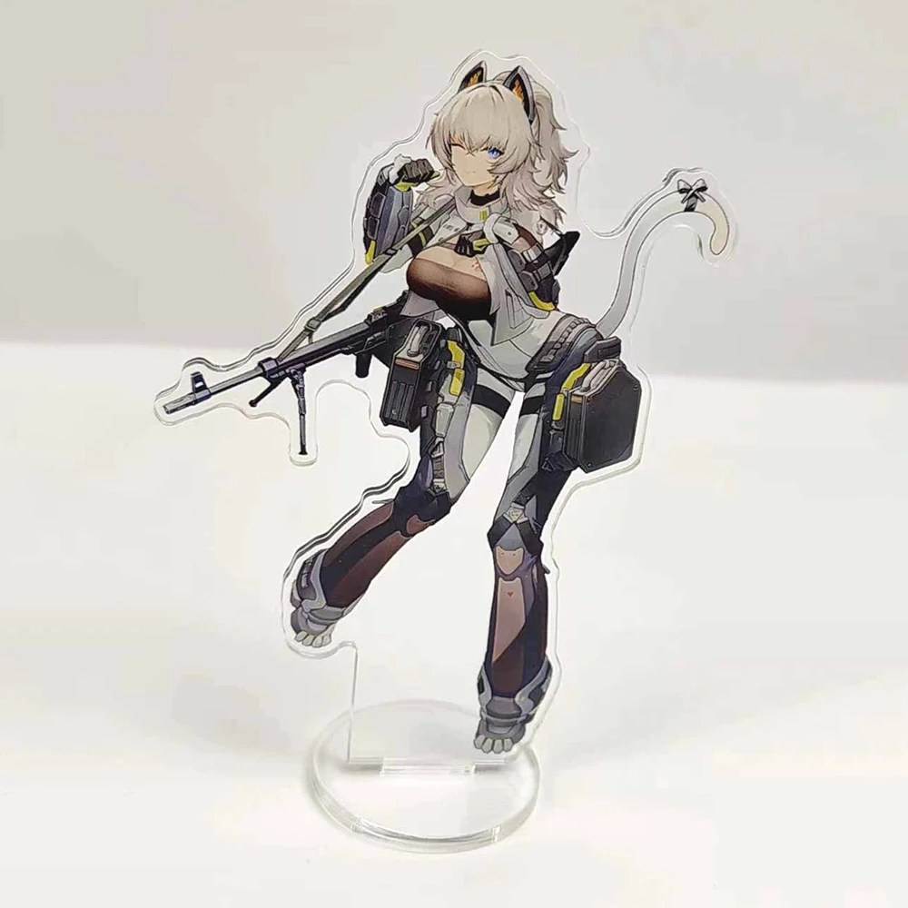 Anime Mädchen Frontline Acryl Stand Modell hk416 AK-12 m4a1 Figuren Cosplay Sammlung Cartoon Modell Stand Sammlung Fans Geschenk