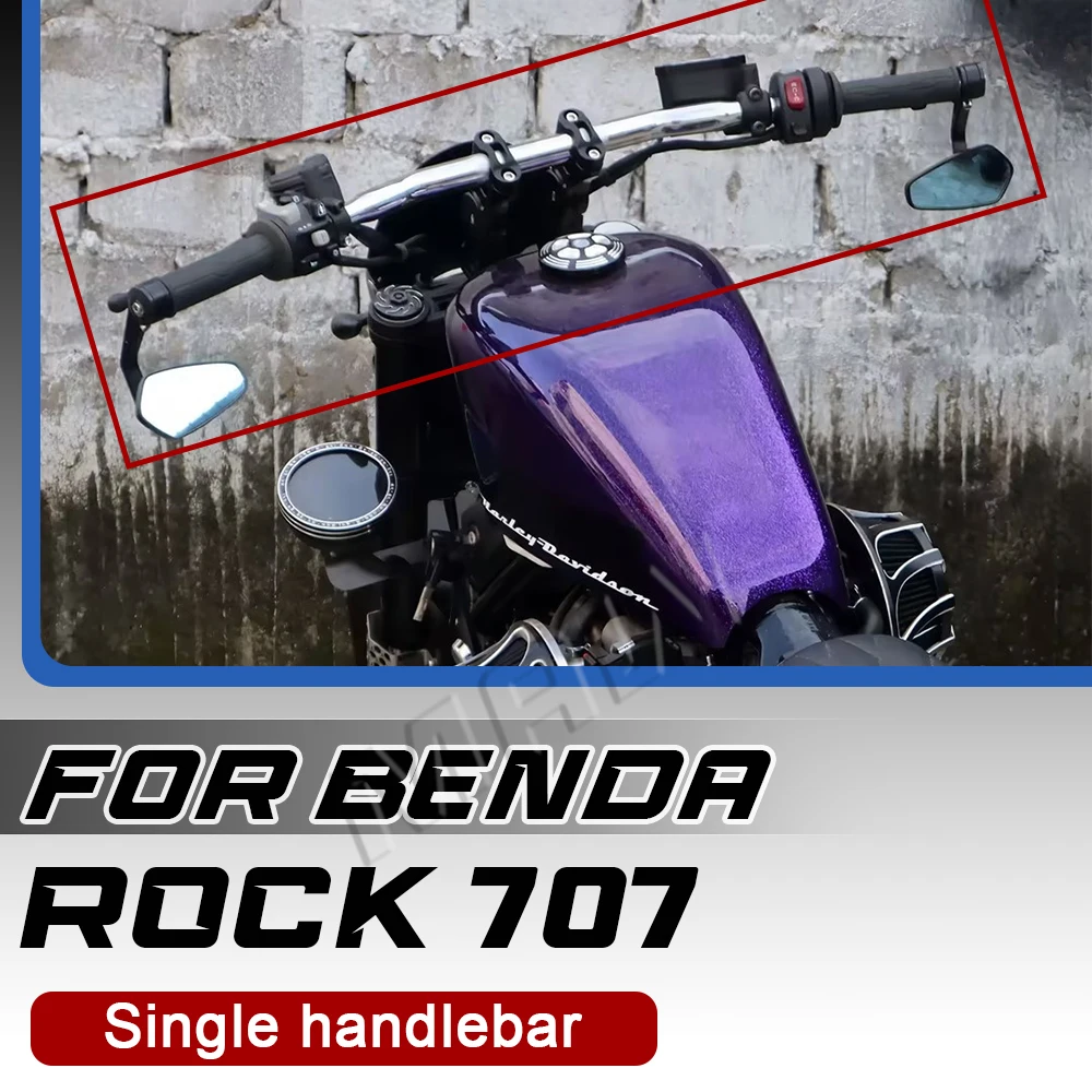 

For BENDA ROCK 707 modified single handlebar adjustable angle colum
