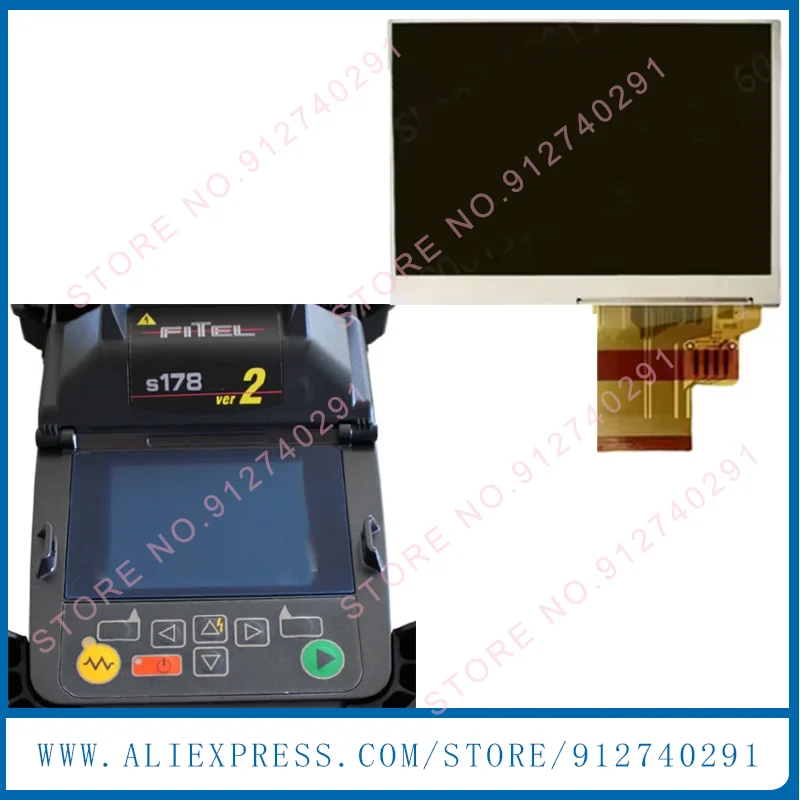 Original 3.5 Inch LCD Display Screen Panel For Furkuawa Fitel S178 S178S S178V2 S153 S153V2 S123 Fusion Splicer LCD Replacement