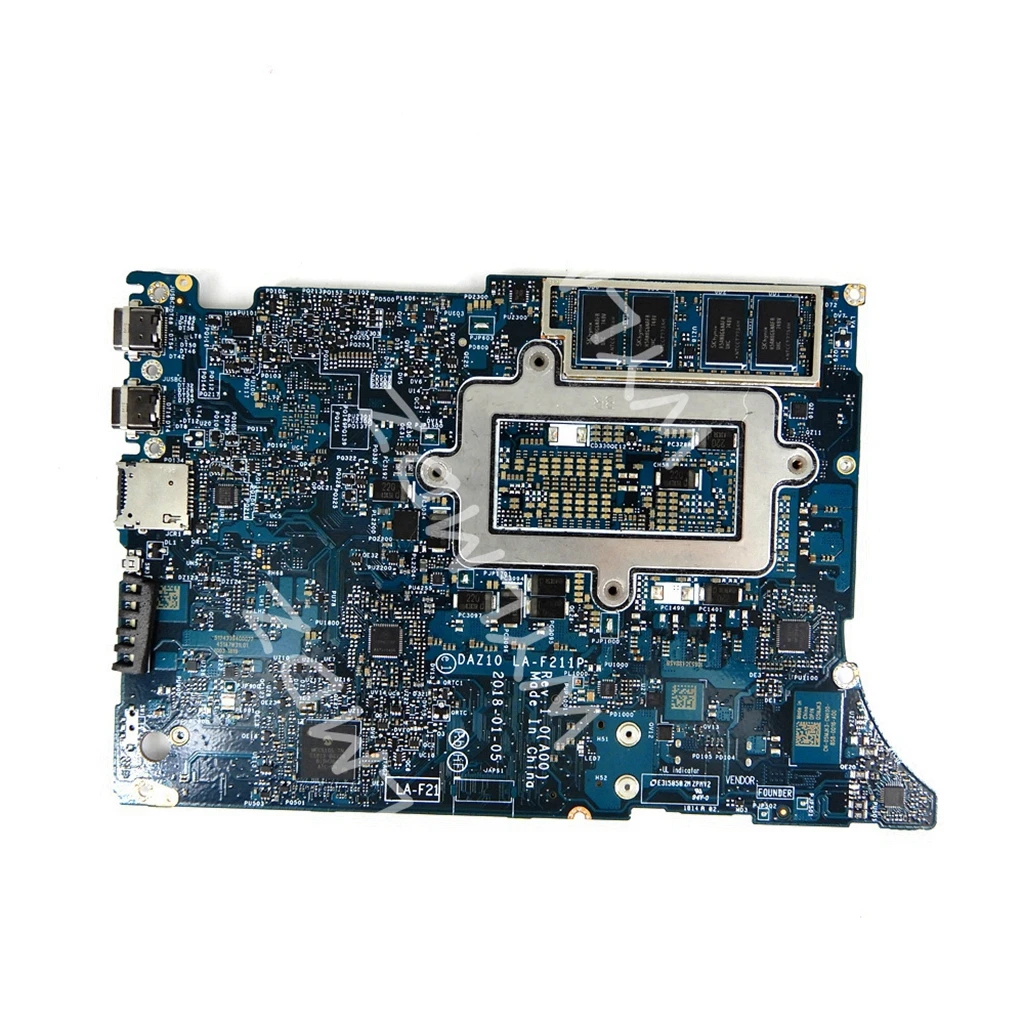 LA-F211P With i5-8305G i7-8705G CPU 8GB/16GB RAM Mainboard For Dell XPS 15 9575 / Precision 5530 Laptop Motherboard