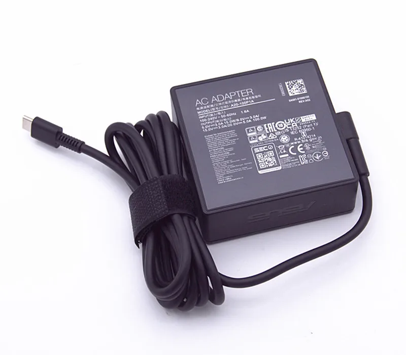 A20-100P1A 20V 5A 100W USB Type-C USB-C  PD Fast Laptop AC Adapter Power Charger For ASUS ROG Flow X13 GV301 Z13 GZ301