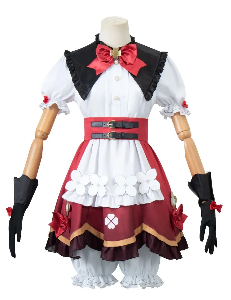 Genshin Impact Klee Hexe neue Haut funkelnde Schritte Cosplay Kostüm niedlichen Hexe Outfit Frauen Anime Spiel Blue Ocean heiße Suche