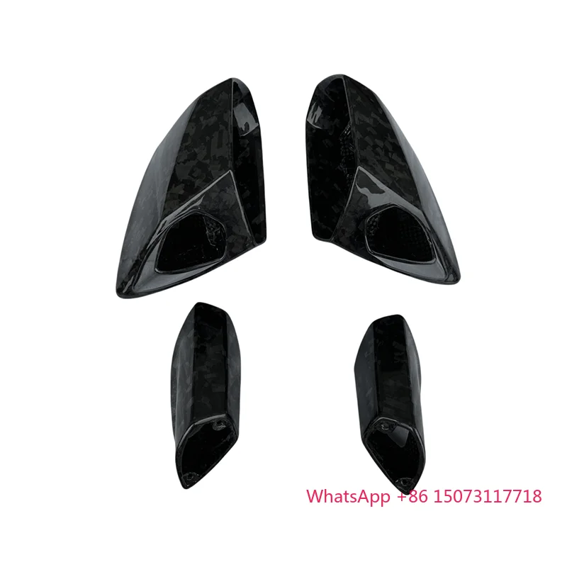 

Forged Dry Carbon Mirrors for Huracan LP600 LP610 LP620 2014+ Exterior Mirror Cover Rearview Sider Mirrorcaps