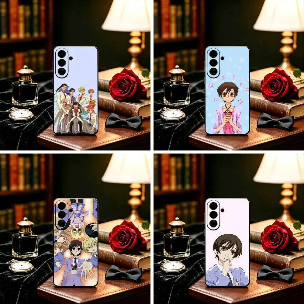 Ouran High School Anime  Phone Case For Samsung Galaxy A73,A72,A71,A70,A53,A52,A51,Others Soft Black Cover