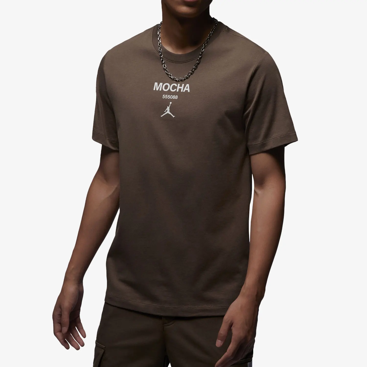 

Nike genuine New Jordan Casual Round Neck Men's Sport Short Sleeve T-Shirt FQ6991-274