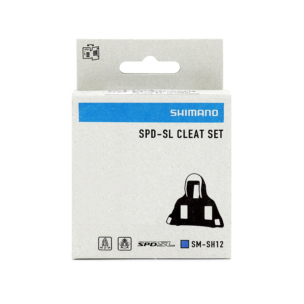 SHIMANO SPD-SL SM-SH11 SH10 SH12 Bike Pedal Cleat 0/2/6 Degree Self-locking Pedal Cleats for Road Bike Original Bicycle Parts