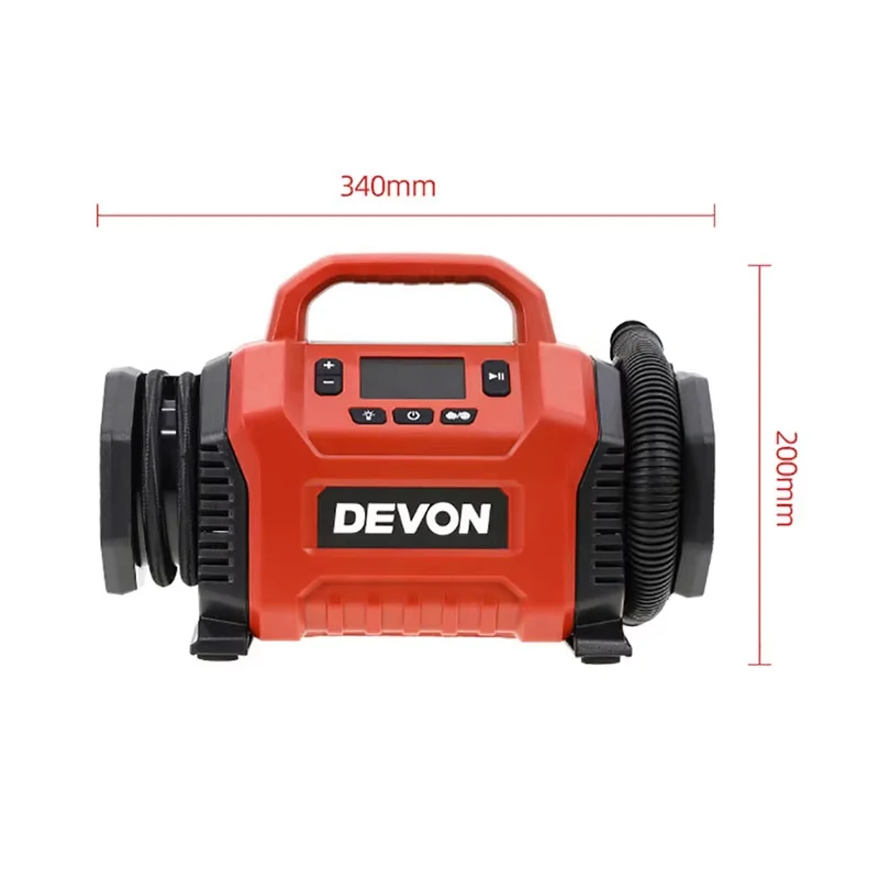 Portable Wireless Tire Inflator 160PSI Fast Inflation Car Air Pump Cordless Electric Air Compressor For Cars Motorcycles Bicycle