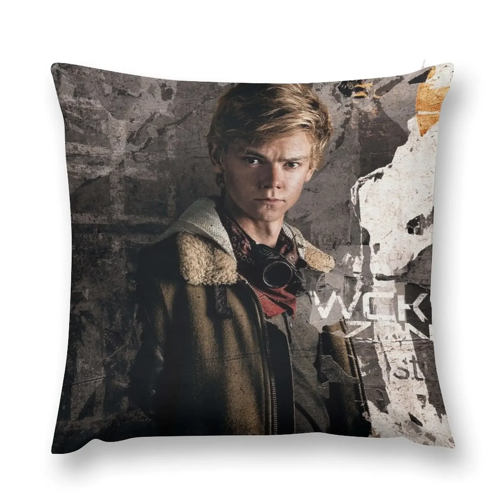 

Newt - Maze Runner: The Death Cure Throw Pillow luxury throw pillow covers Pillow Decor