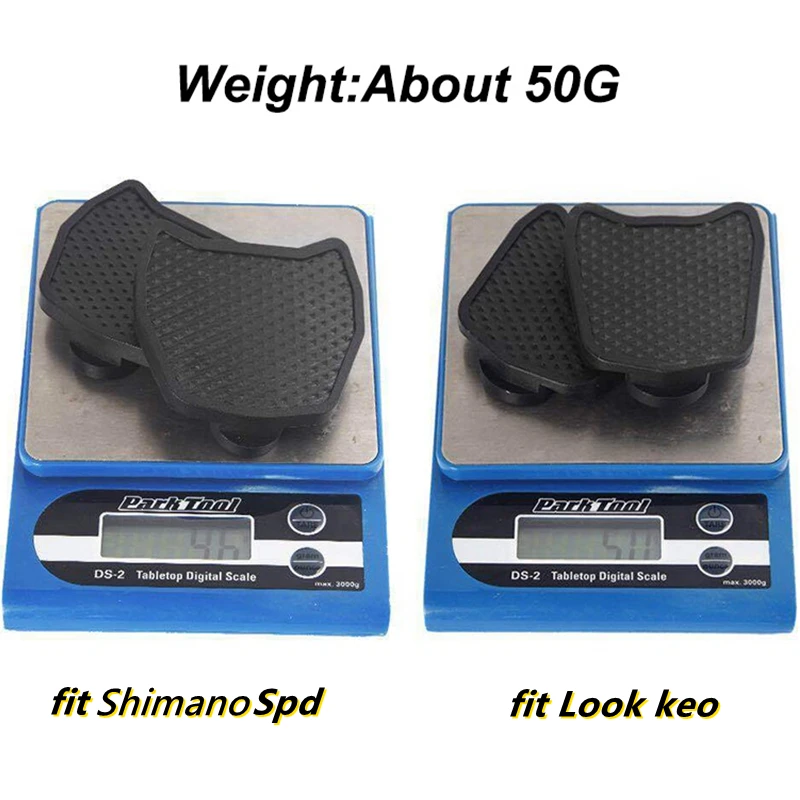 CNC Fahrrad Zubehör Teil Fahrrad Pedal Adapter Fit Shimano SPD Look KEO System Rennrad Pedale Konverter Klick Pedal Platf – Detail 5