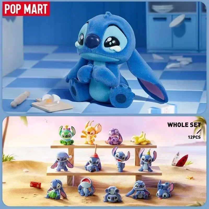 

POP MART Disney Stitch Little Emotions Series слепая коробка Mystery Box Kawaii украшения фигурки домашний декор настольная модель куклы