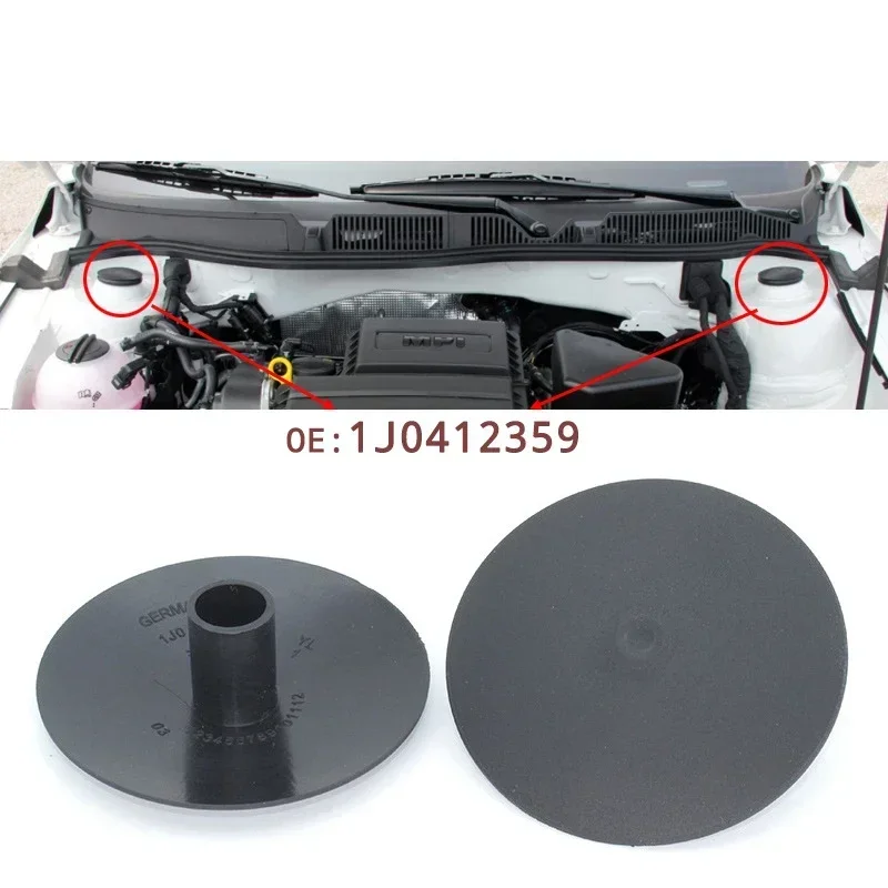 2Pcs Front Suspension Shock Absorber Mounting Cap Strut For Audi VW Jetta Skoda Fastener 1J0412359