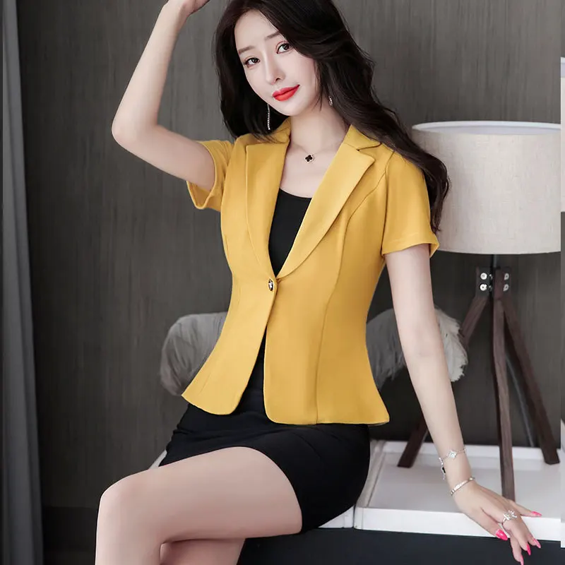 Woman Work Clothes Shirt Short Skirt Suit Hotel Waiter Beauty Salon Spa Massage Nail Cafe Foot Bath Technician Overalls Uniform