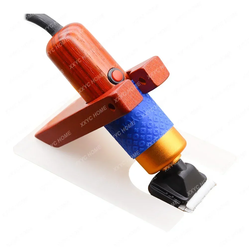 Tufting Carpet Trimmer Tufting gun Trimmer with Shearing Guide Rug Carver Electric Rug Tuft Carver Clippers Carpet Carving Tool
