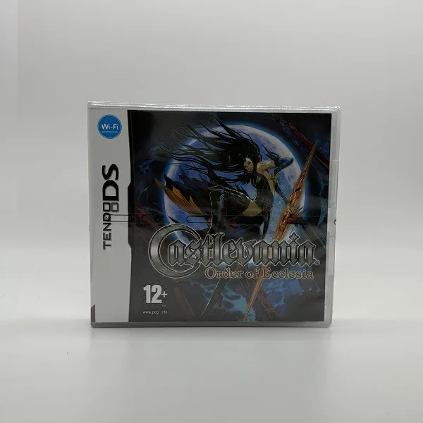 New Sealed Pack Castlevania Order of Ecclesia Dawn of Sorrow Shadow Dragon Game Cartridge Console Card with Box and Manuals EUR