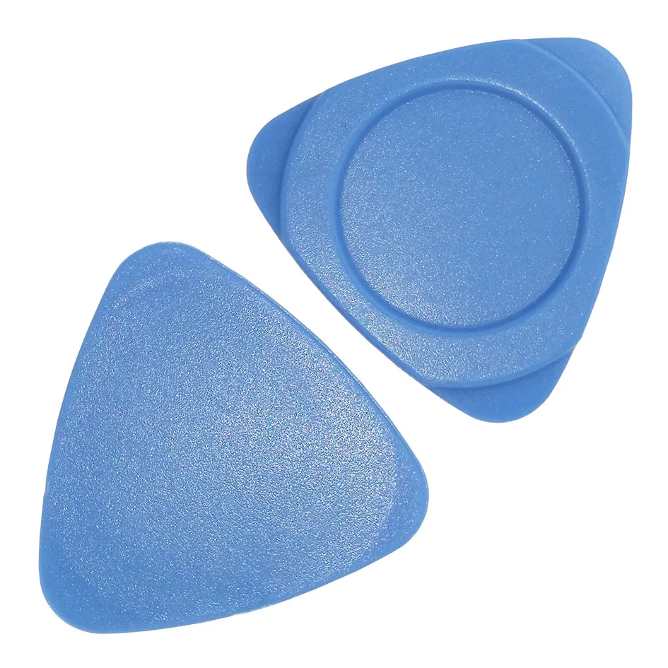 Thicker Blue Plastic Trilateral Pick Pry Tool Prying Opening Shell Repair Tools Kit Triangular Plate for Cell Phone Screen Open