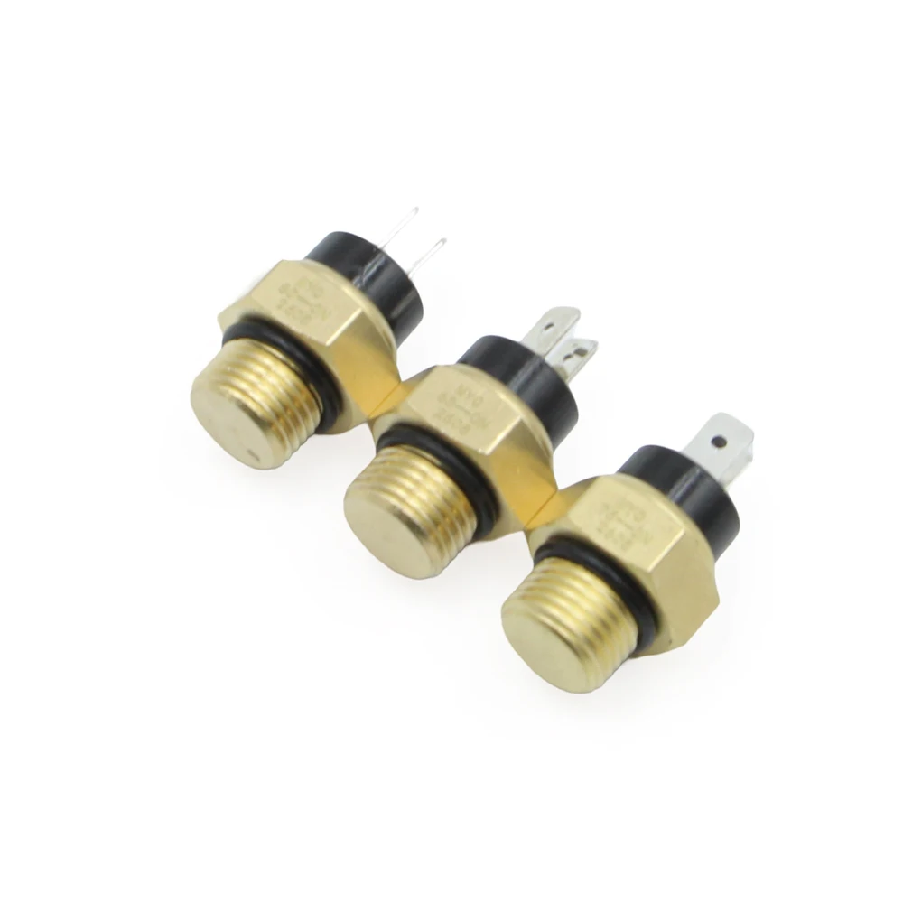 M16*1.5mm Motorcycle Electric Radiator Coolant Fan Water Temperature Thermostat Switch Sensor 65/75/80℃ For 200 250 400 450 Bike