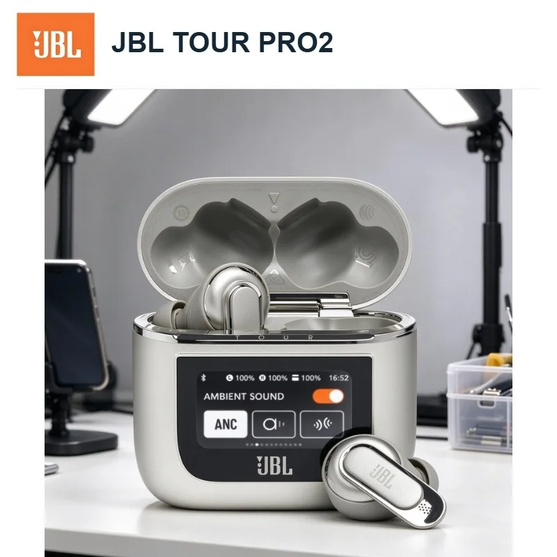 JBL TOUR PRO2 Smart Charging Case for Extended Listening Time