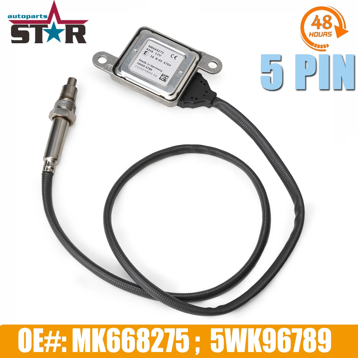 MK668275 Nitrogen Oxide Nox Sensor 5WK96789 5WK9 6789 For Mitsubishi Canter For Fuso 2012 2013 2014 2015 2016 2017 2018 2019