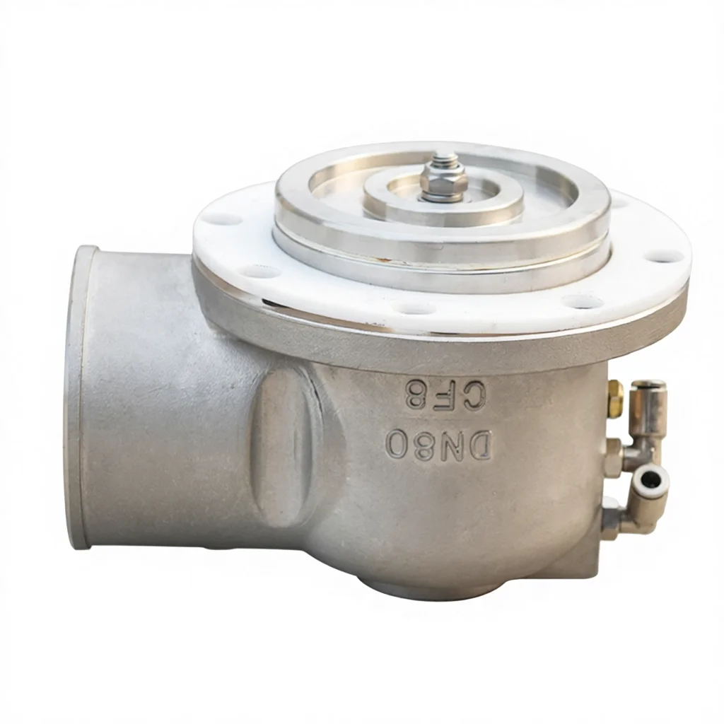 

High Performance Feature 3-inch Stainless Steel Oil And Gas Recovery Valve For Tank Truck