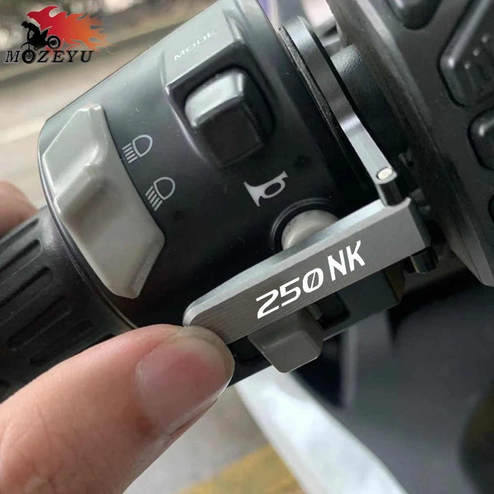 

For CFMOTO CF MOTO 250 NK 250 250NK NK250 CF250NK 2018 2019 - 2024 Motorcycle Accessories Horn Switch Extender Extension Button