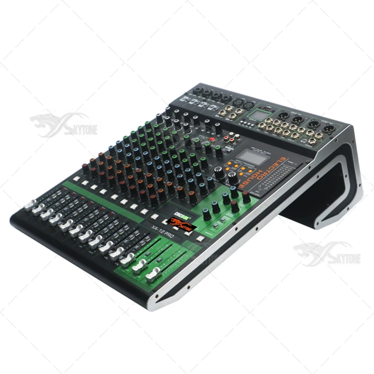 Professional Mixer - XA Series - 12 Channel Professional Stage Audio Mixer XA12