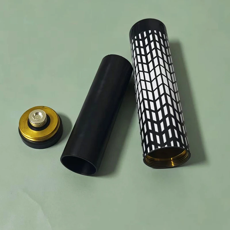 DIY Blackout Mech Mod 18650 Pil 316ss Cam Tüp 510 Blaze Solo Tankı için Mekanik Mech Modları Dekoratif aksesuarlar