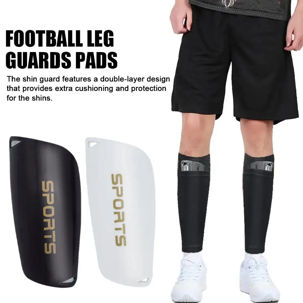 1 Pc Football Leg Guards Pads Adult Soccer Shin Guard Hard Material Professional Protective PVC Sports Slip Pads Anti Shin P5F7