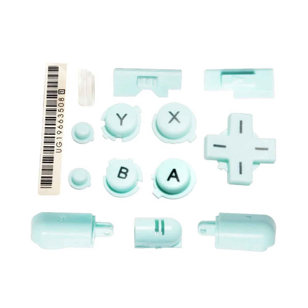 ปุ่มเชลล์สำหรับตัวเครื่องแบบเต็มพร้อมสติกเกอร์สำหรับคอนโซลแบบ NDS Lite แป้นคีย์แทนที่แบบไขว้สำหรับ NDSL