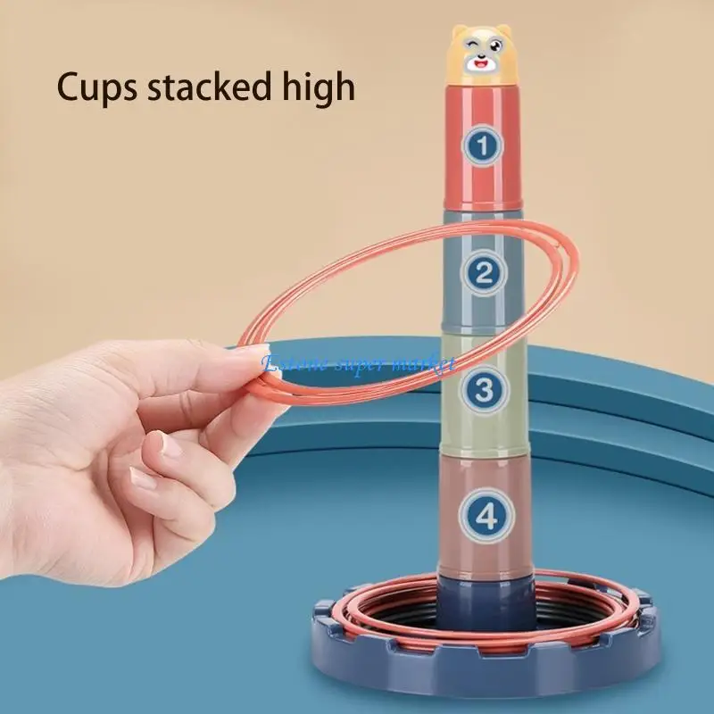 090b 5.51x10.24 "Circle Ferrule Lớp xếp chồng Game Thể thao Trò chơi ném