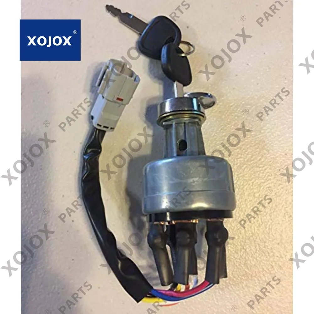 

XOJOX SY210 SY235 SY225 Выключатель зажигания, стартер с 2 ключами, подходит для экскаватора SANY