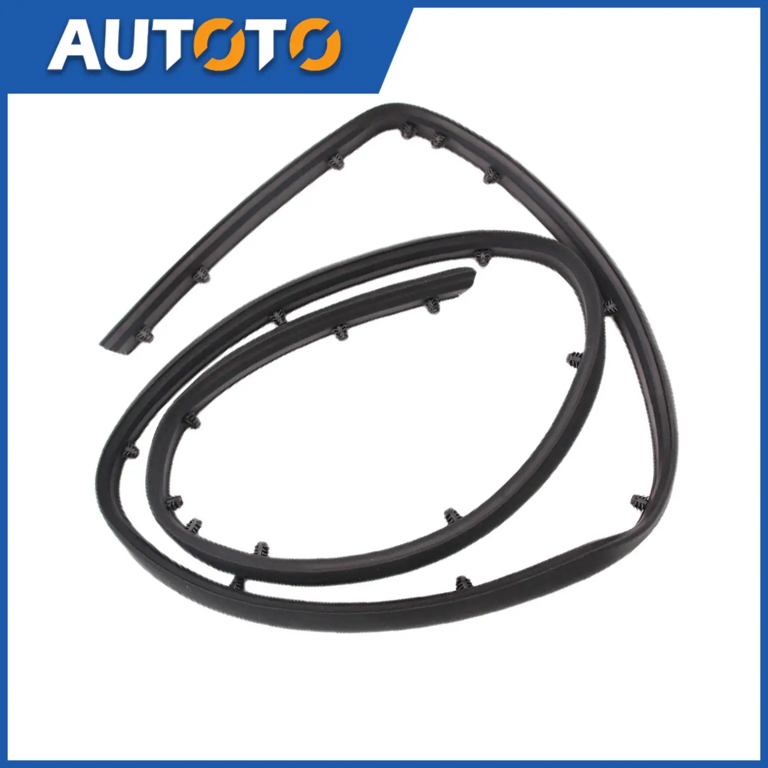 

Front Bumper Guard Rubber Sealing Strip Part# 86357-1R000 863571R000 for Hyundai Accent Sedan 2012-2017