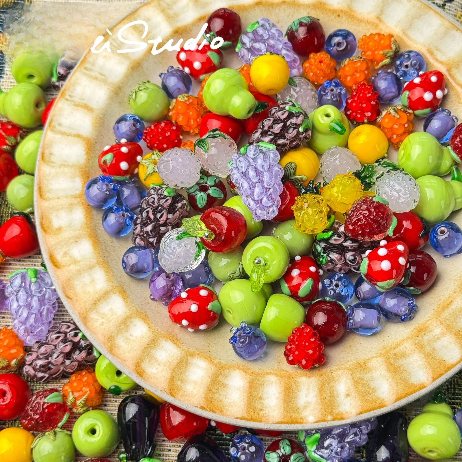 

Фрукты ручной работы DIY браслет бусины материалы ape стекло Sp бусины морские ювелирные аксессуары