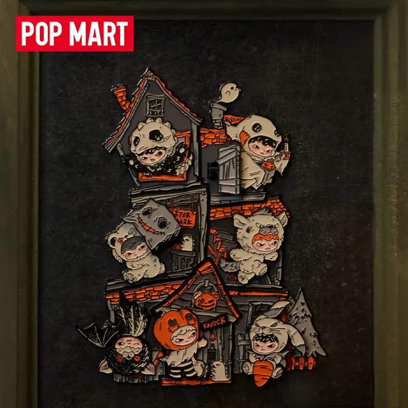 POPMART Hirono AFTER DARK Series Fridge Magnet Genuine Blind Box Toys Mystery Box Doll Guess Bag Cute Anime Action Figure Gifts view 3