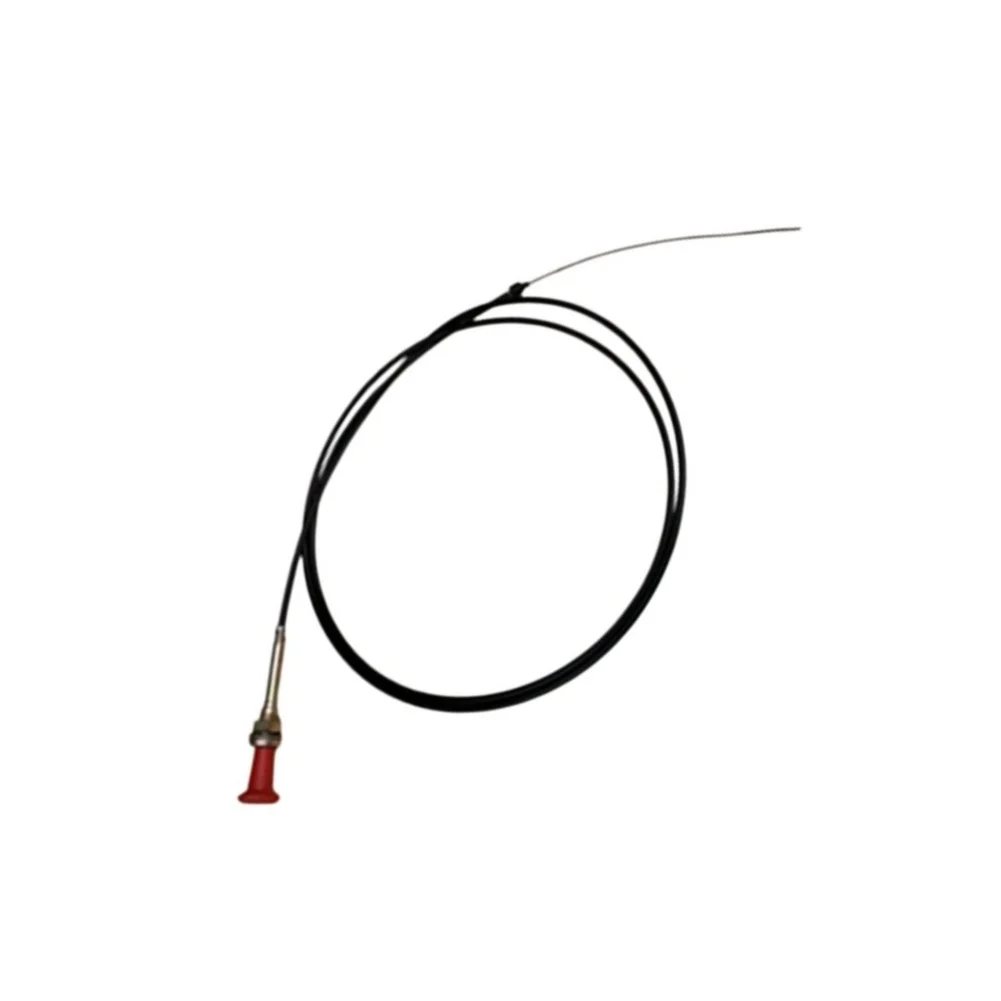 2100mm Engine Shutdown Cable for Fordson For Dexta Tractors Resistant Stainless Core Heat Resilient PVC Outer Jacket