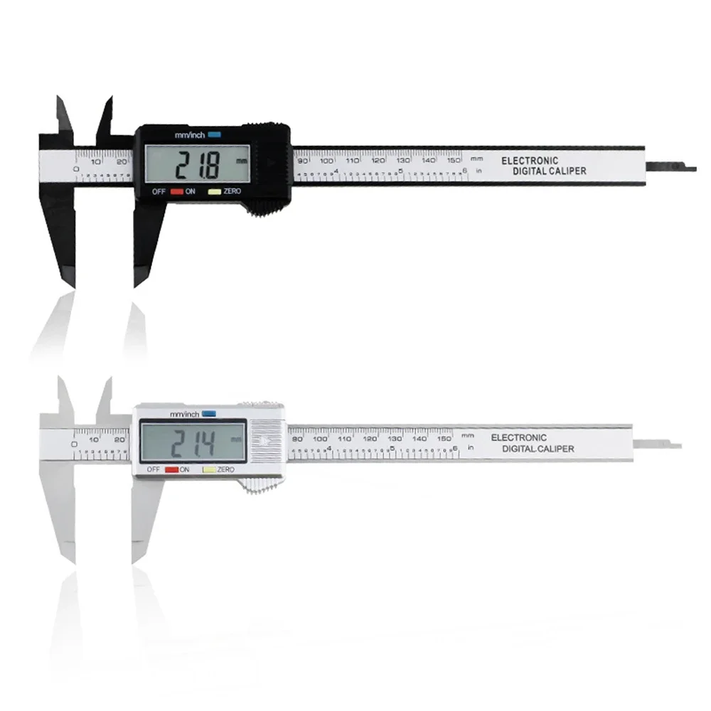 NEW Digital Caliper 6 inch Electronic Vernier Caliper 100mm Calliper Micrometer Digital Ruler Measuring Tool 150mm 0.1mm Medidas
