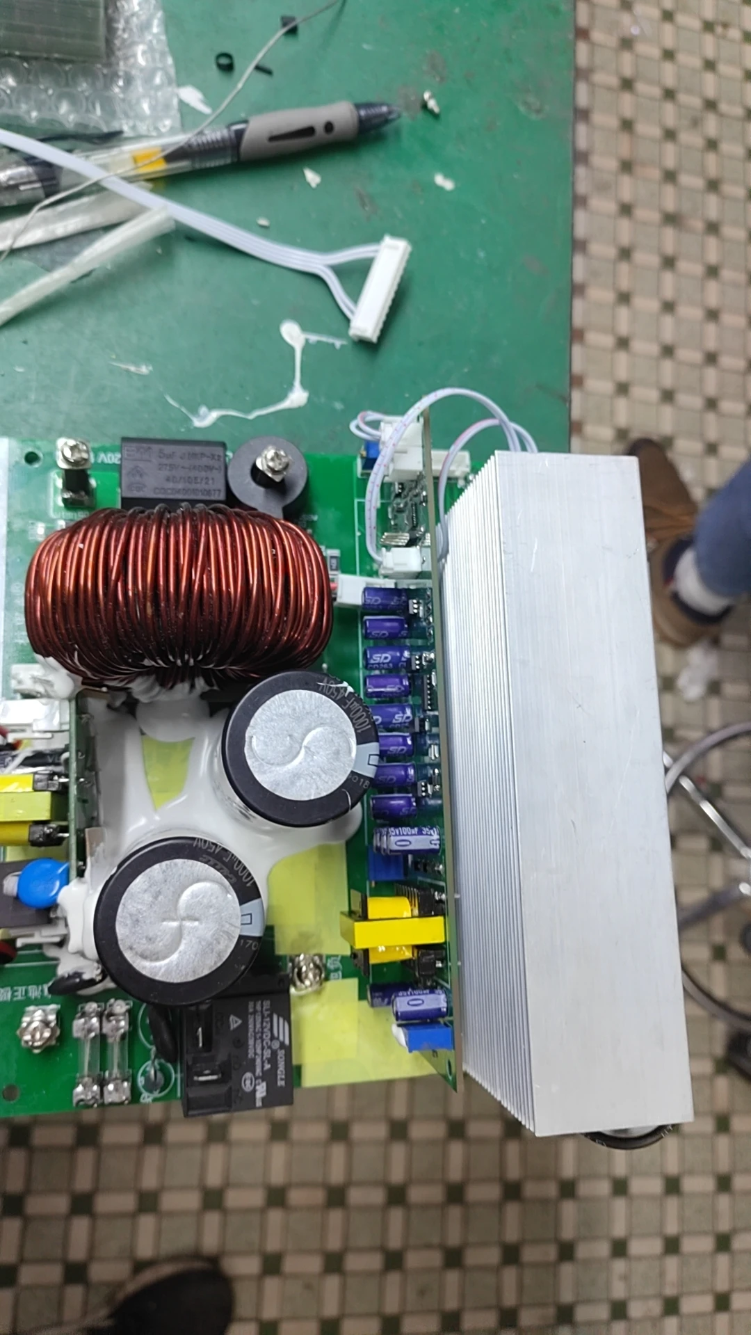 High Voltage 320-750v Input Pure Sine Wave Inverter Power 7kW Using Self-developed Driver Boards