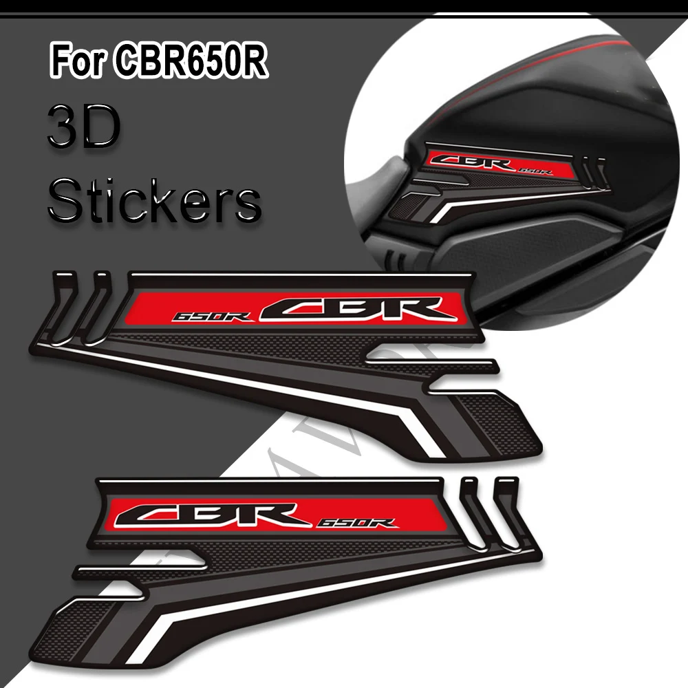 For Honda CBR 650R CBR650R HRC Fireblade Motorcycle Side Fuel Oil Tank Pad Protection Stickers Decals Kit